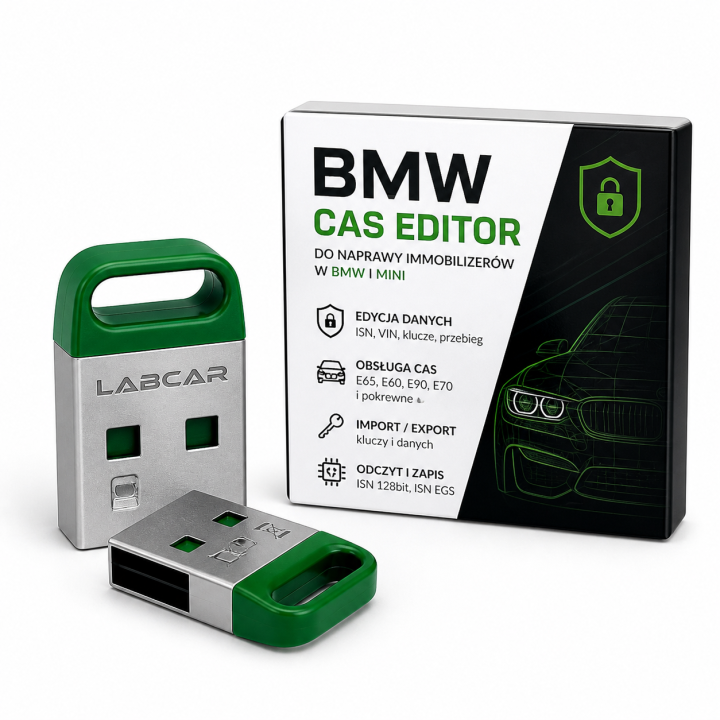 BMW CAS Editor – Naprawa Immo, ISN, CAS1–CAS3+ | Labcar